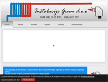 Tablet Screenshot of grum-ogrevanje.si